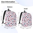 thumbnail image 2 of Honeii Happy Columbus Day Print Canvas Backpack for School & Outdoor,Laptop Excursion Backpack,Notebook School Bookbag For Men Women,for Work, Travel, and Everyday Use-Medium, 2 of 5