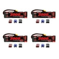 thumbnail image 1 of Venom 8.4V 3000Mah 7-Cell Nimh Battery Flat With Universal Plug (Ec3/Deans//Tamiya) X4 Packs, 1 of 3