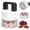 White, variant on Cherry Pitter Tool,Pit 7 Cherries at Once,Multi-Function Pitting Tool, Portable Cherries Corer Stoner Seed Tool with Ergonomic Push Design,Easy to Use for Making Cherry Jam (Black)