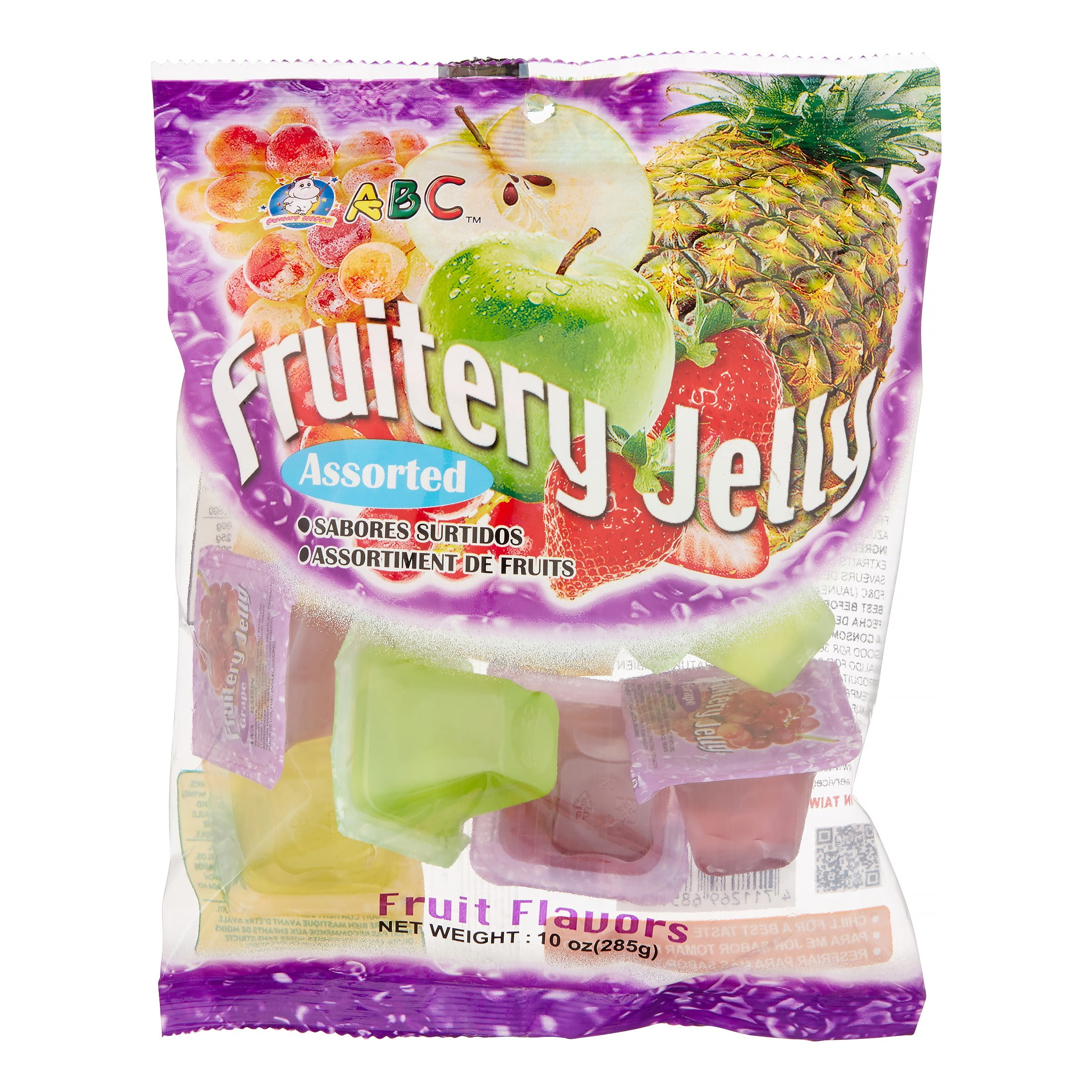 ABC Fruitery Jelly Snacks, Lychee, 10 Oz