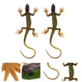 thumbnail image 4 of 2Pcs Lizards Figurine Toys Green Color For Families And Friends Educational And Trick Play, 4 of 8
