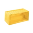 thumbnail image 2 of lionlar Figurines Collection Display Case Dustproof Storage Box for Dolls Action Figures Yellow, 2 of 6