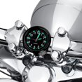 thumbnail image 5 of Motorcycle Handlebar Mount Clock 7/8" Chrome Waterproof Bike Motor Quartz Watch Aluminum Luminous Clock Moto Accessories, 5 of 5
