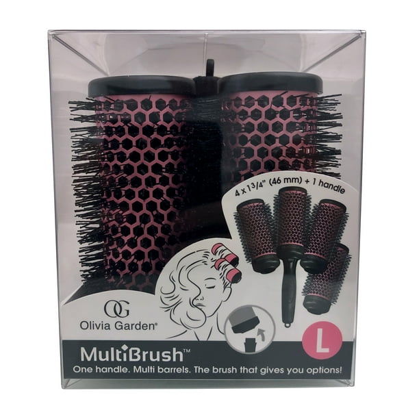 Detachable hair top brush set