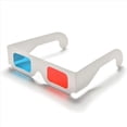 thumbnail image 3 of Gafas 3D,50 Pares Lentes Estéreo Papel Rojo y Azul para Películas Set Anaglifo de Papel Gafas 3D, 3 of 5