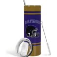 thumbnail image 2 of 20oz Baltimore City Classcial Stainless Steel Tumbler Travel Mug for Men Women Sports Tumbler Keeps Drinks Cold & Hot Gift for Football Fans, 2 of 6