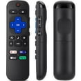 thumbnail image 2 of [2 Pack] Replacement for Roku-TV-Remote,Compatible for TCL Roku/Hisense Roku/Onn Roku/Sharp Roku Series Smart TVs (Not for Roku Stick and Box), 2 of 8