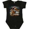 thumbnail image 3 of Inktastic Bull Riding Boys or Girls Baby Bodysuit, 3 of 5