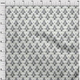 thumbnail image 3 of oneOone Cotton Poplin Fabric Diamond & Swirl Ikat Print Sewing Fabric BTY 56 Inch Wide, 3 of 4