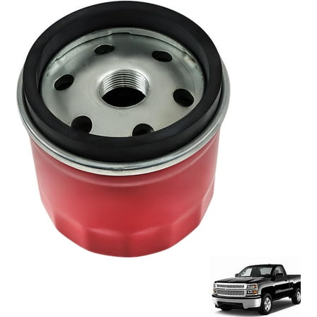 SHZAITOR Oil Filter Transmission Filter Spin Oil Filter Replancement for 2001-2019 Silverado/Sierra 2500HD 2003-2009 C4500 C5500 Topkick Engines 29539579