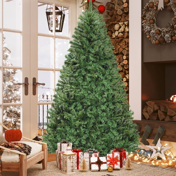 Uforic 6ft Premium Artificial Christmas Tree with 880 Tips and Foldable Base, Green