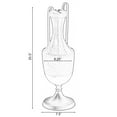 thumbnail image 4 of Decorative Antique Style 2 Handle Metal Jug Floor Vase for Entryway, Living Room or Dining Room, 4 of 8