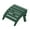 Green, variant on SERWALL HDPE Outdoor Ottoman,Patio Folding Footstool for Adirondack Chairs,Navy