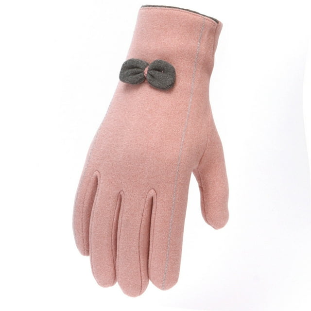 Mujeres dibujos animados invierno frío y cálido a prueba de viento ciclismo al aire libre guantes de esquí Fridja nalpqowj3210