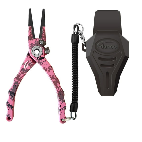 Danco Sports Admiral Tournament 7.5" Aluminum Pliers, Pink Digital Camo