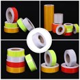 thumbnail image 4 of OULII 1Pcs Caution Tape for Floor 2500.00X2.00In Honeycomb Pattern Reflective, 4 of 8