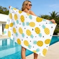 thumbnail image 4 of Quick Drying Microfiber Beach Towel, Multipurpose Travel Blanket With High-Density Lock Edges, for Swimming and Sports, Multi-color, 4 of 6