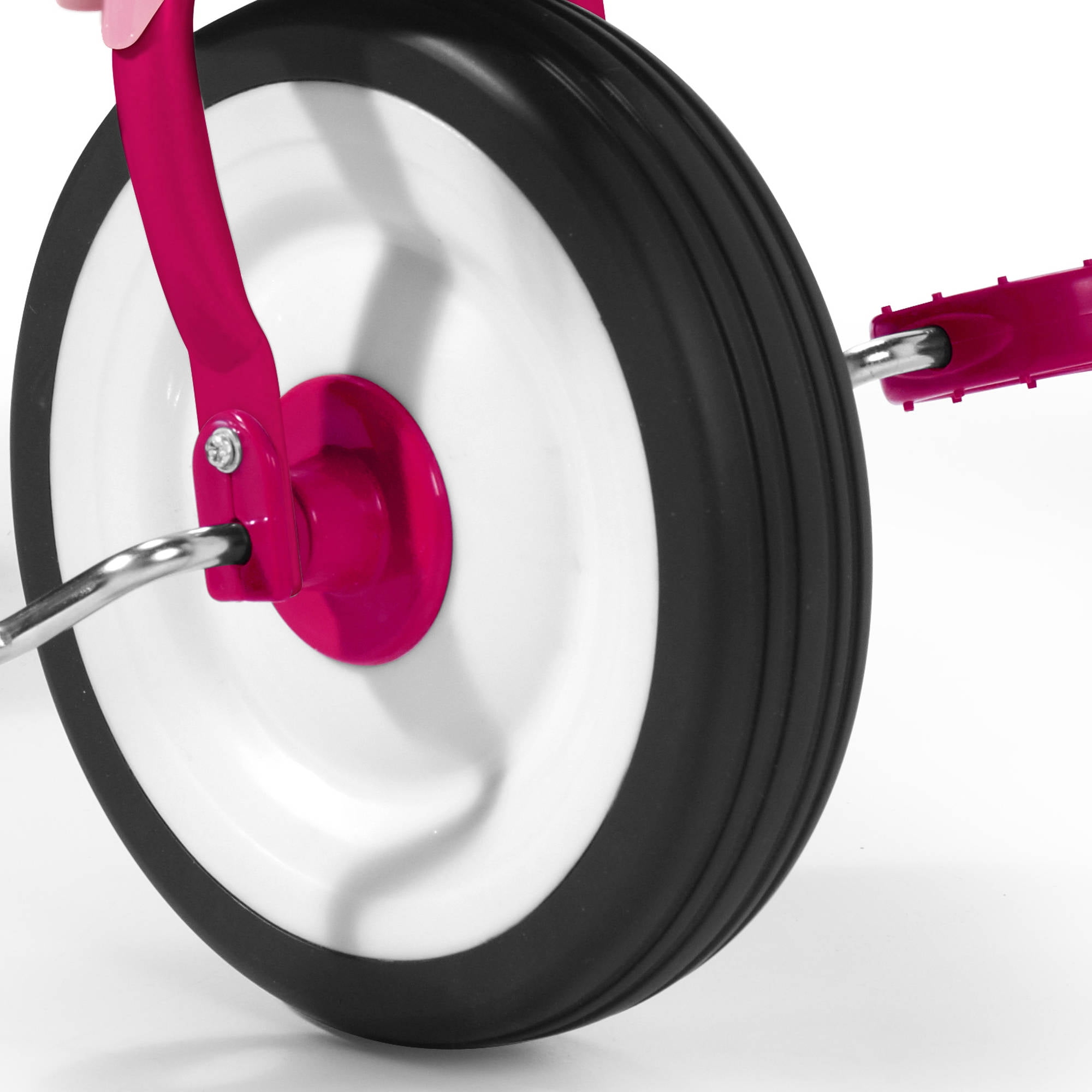Radio Flyer Ready to Ride Folding Tricycle, Pink, For Kids Ages 1.5 - 3 Years