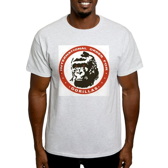 CafePress - Real Genius: Intl Order For Gorillas Light Shirt - Men's Classic Graphic T-Shirt
