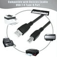 thumbnail image 3 of Aprelco 3.3ft USB Cable Compatible with Epson Expression ET-2550 ET3600 ET3750 ET4500 EcoTank Printer, 3 of 6