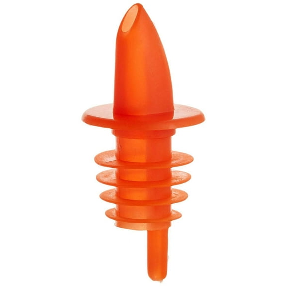 Winco Free Flow Pourers, Red, One dozen per pack