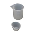thumbnail image 3 of 12 Pcs/Set Resin Silicone Mixing Measuring Cup 100ml 20ml 10ml For UV Resin Mold DIY Resin Casting Jewelry Making Tools Kit Resin Supplies ,Easy to Clean, 3 of 7