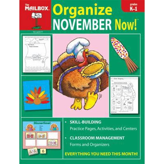 Pre-Owned Organize November Now! (Grs. K-1) (Paperback) 1562346741 9781562346744