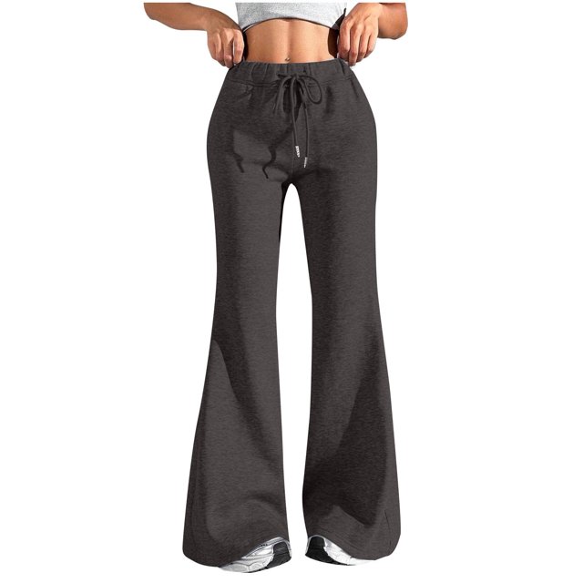 Womens Pullover Tops Spring Fall Clothes 2025 Long Sleeve Shirts Loose Festival Tops Solid Color Stretch Waist Strap Drawstring Pocket Pants Long Pants Plus Size Tops For Women Summer