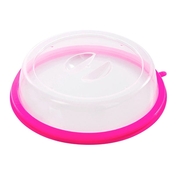 Injueey 1 cubierta para horno, tapas elásticas, cubiertas herméticas reutilizables para envolver alimentos, mantener el tazón de sellado fresco, Organizadores de utensilios de cocina rosado Injueey HA005930-01