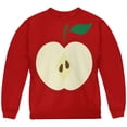 thumbnail image 1 of Halloween Apple Slice Costume Youth Sweatshirt, 1 of 1