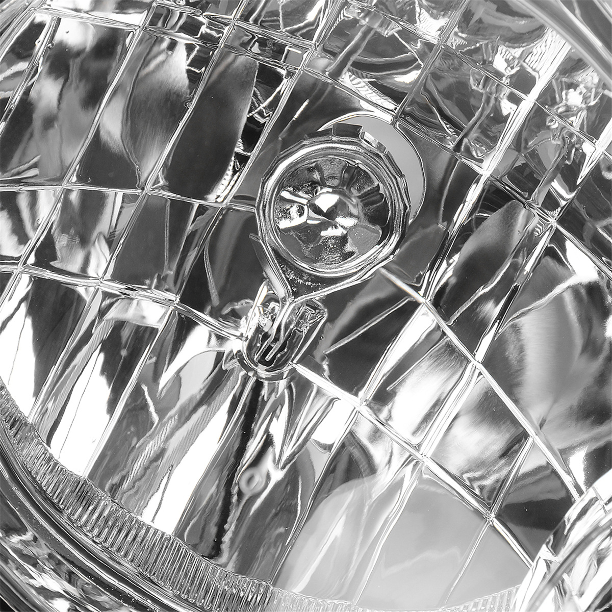 RVNI Chrome Headlights for 2005-2006 Toyota Camry Crystal Headlamps Assembly Pair Set