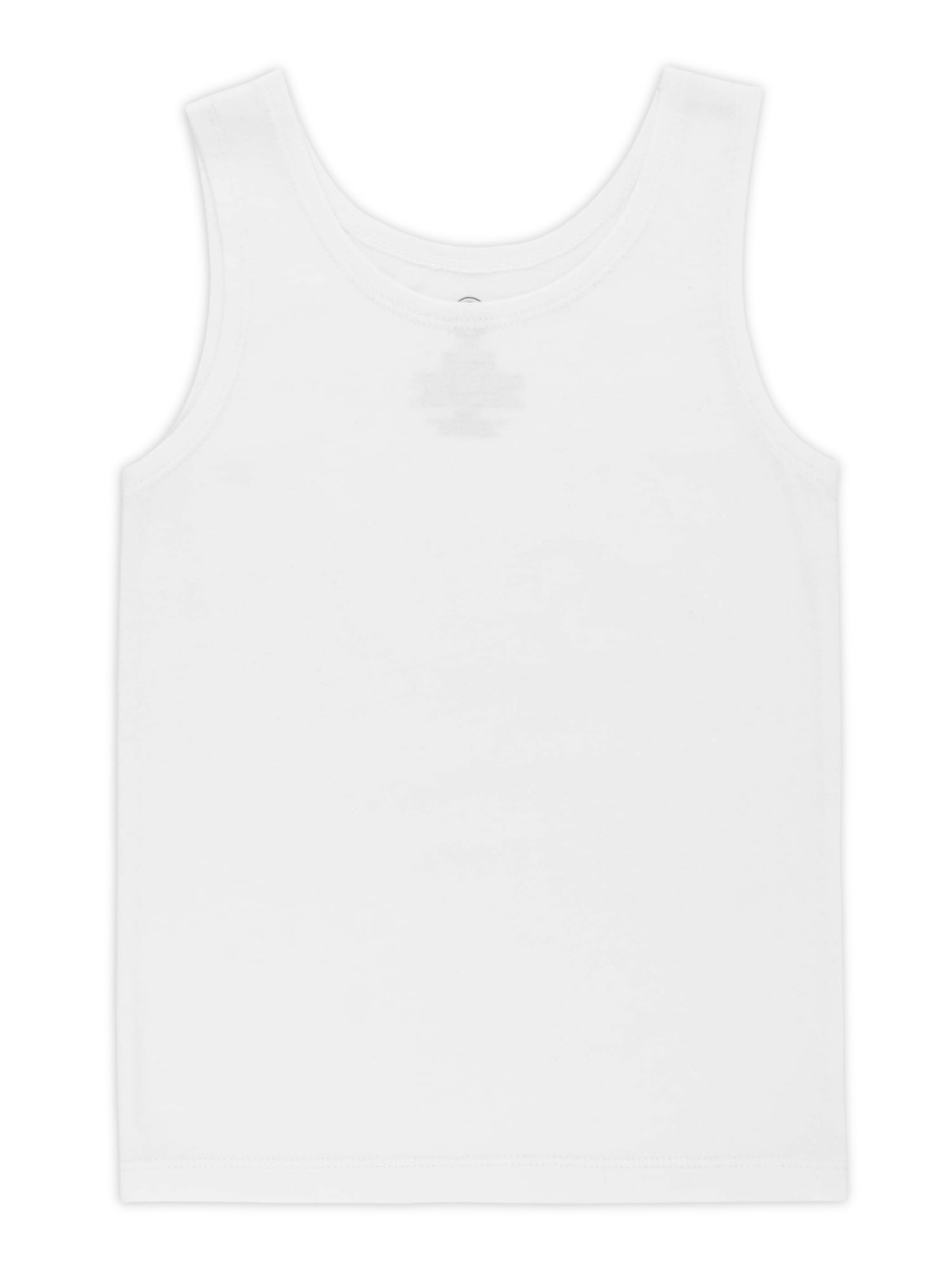 Wonder Nation Toddler Girl's Cotton Undershirt Tank Top, 6-Pack, Sizes 4T-5T