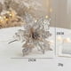 thumbnail image 1 of 1pcs 20cm Flowers Tree Decorations Home Glitter Artifical Fake Flower Xmas Ornaments Navidad New Year Decor, 1 of 5