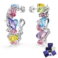 thumbnail image 1 of ARETES PENDIENTES GEMA MULTI COLOR SWAROVSKI ARO MUJER + KIT DE REGALO, 1 of 6