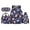 Colorful Axolotl, variant on Uorisanigo Orange Capybara Kids Backpack 4 Pack Set Casual Breathable Bookbag with Insulated Meal Bag Water Carrier and Pencil Case for Youth Primary Students
