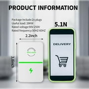4 Pack Pro Power Saver Stop Watt Energy Saving Device, Household Power Saver, Stopwatt Energy Saving Plug in Devices- for Household Stable Voltage High Efficiency Energy Savers 90V-250V