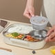 thumbnail image 1 of Loncheras Caja Bento de acero inoxidable 304, caja térmica para almuerzo de 4 rejillas, vajilla (fiambrera) Ndcxsfigh  Libre de BPA, 1 of 9