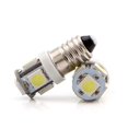 thumbnail image 1 of 1 units sold today10 units E10 12V Cool White LED Bulb 5SMD 0.5W 50LM Light, 1 of 3