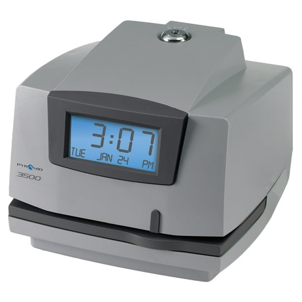Pyramid Time Systems 3500 PYRAMID TIME CLOCK & DOCUMENT STAMP