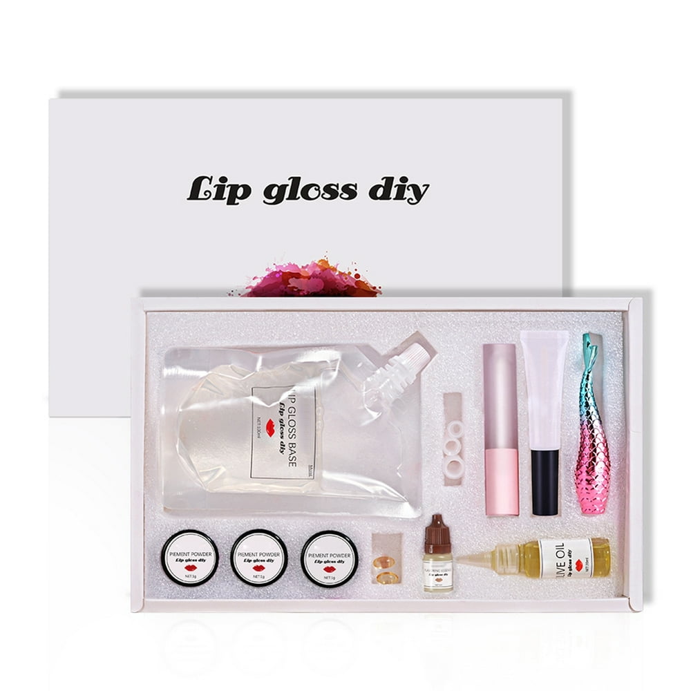 DIY Lip Gloss Making Kit, Lip Gloss Base Kit DIY Gloss Lip Glaze