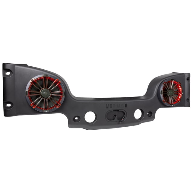 MB Quart Dual 8" Coaxial Speakers for 2007-2018 Jeep Wrangler JK, 140W Power