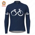 thumbnail image 3 of Maillot de ciclismo de manga larga de invierno, chaqueta de polar cálida para bicicleta, ropa para deportes al aire libre para hombre, ropa para ciclismo de montaña o de carretera, 3 of 5
