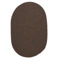 thumbnail image 1 of Colonial Mills WL35R072X108 6 x 9 ft. Bristol Oval Rug, Bark, 1 of 4