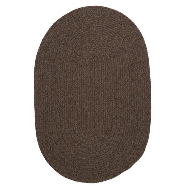 Colonial Mills WL35R072X108 6 x 9 ft. Bristol Oval Rug, Bark