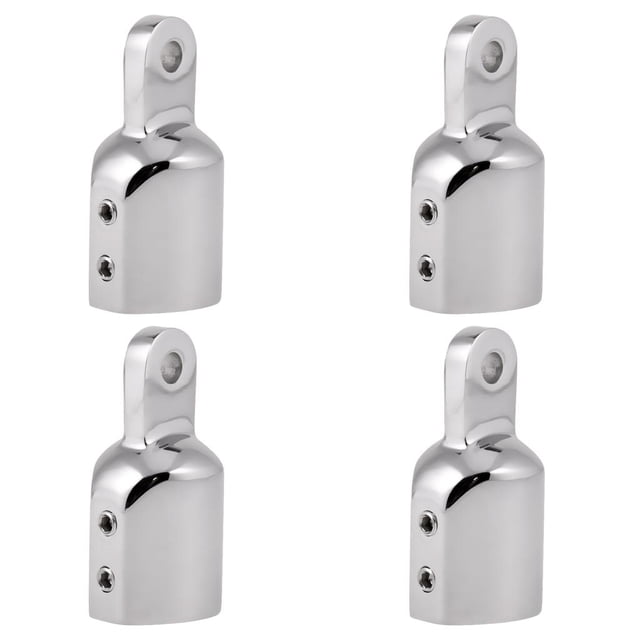 4 Unids Bimini Top Tubo Extremo Del Ojo Hardware Marino Acero Inoxidable 316 1 Pulgada Macarena Montaje Bimini Top