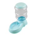 thumbnail image 5 of perfeclan Automatic Pet Feeder 3.8L Large Capacity for Cats Rabbits Puppy Dog Cat Feeding Device Clear Container for Business Work Accs blue feeding food, 5 of 9