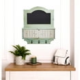 thumbnail image 4 of Nearly Natural 21.5" Vintage Chalkboard Wall Organizer with Doors and Hooks, 4 of 4