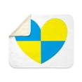 thumbnail image 4 of CafePress - I Stand With Ukraine Heart Sherpa Fleece Throw Bla - Sherpa Fleece Throw Blanket 60" x 50", 4 of 5