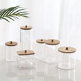 thumbnail image 5 of Cotton Swab Box Transparent Q-tip Storage Acrylic Container Bin Makeup Organizer, 5 of 8