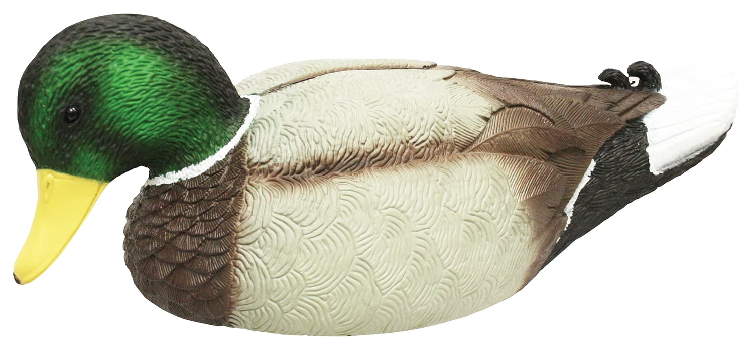 (2 pack) Mojo Outdoors, Rippler Floating Motion Mallard Drake,  Duck Decoy,  HW2443, 2.5 Pounds